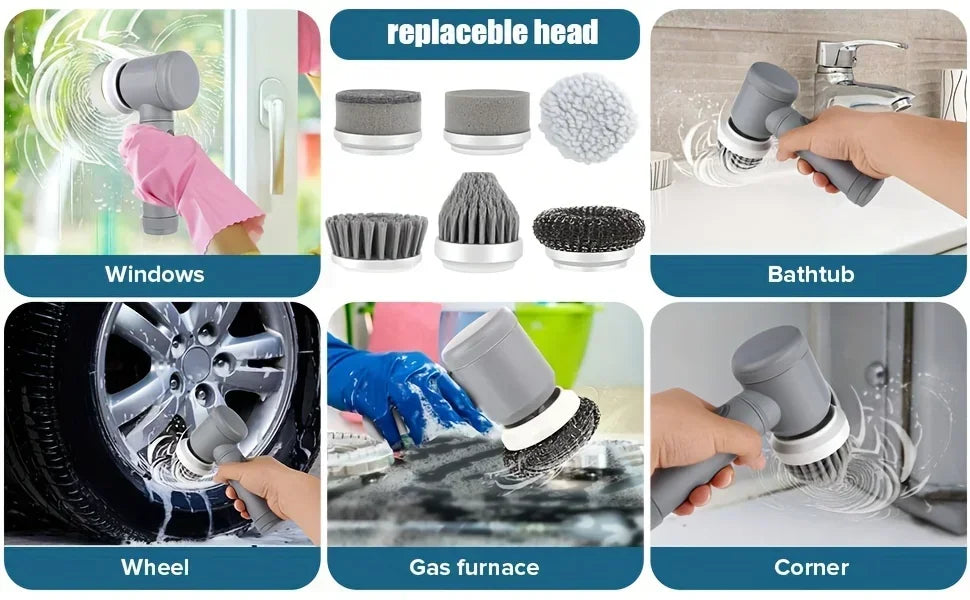 Scrub&Bubble Electric scrubber